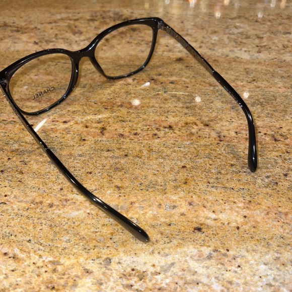 Chanel 3410 c.501 54-17-140 made in Italy authentic eyewear eyeglasses - Picture 4 of 7